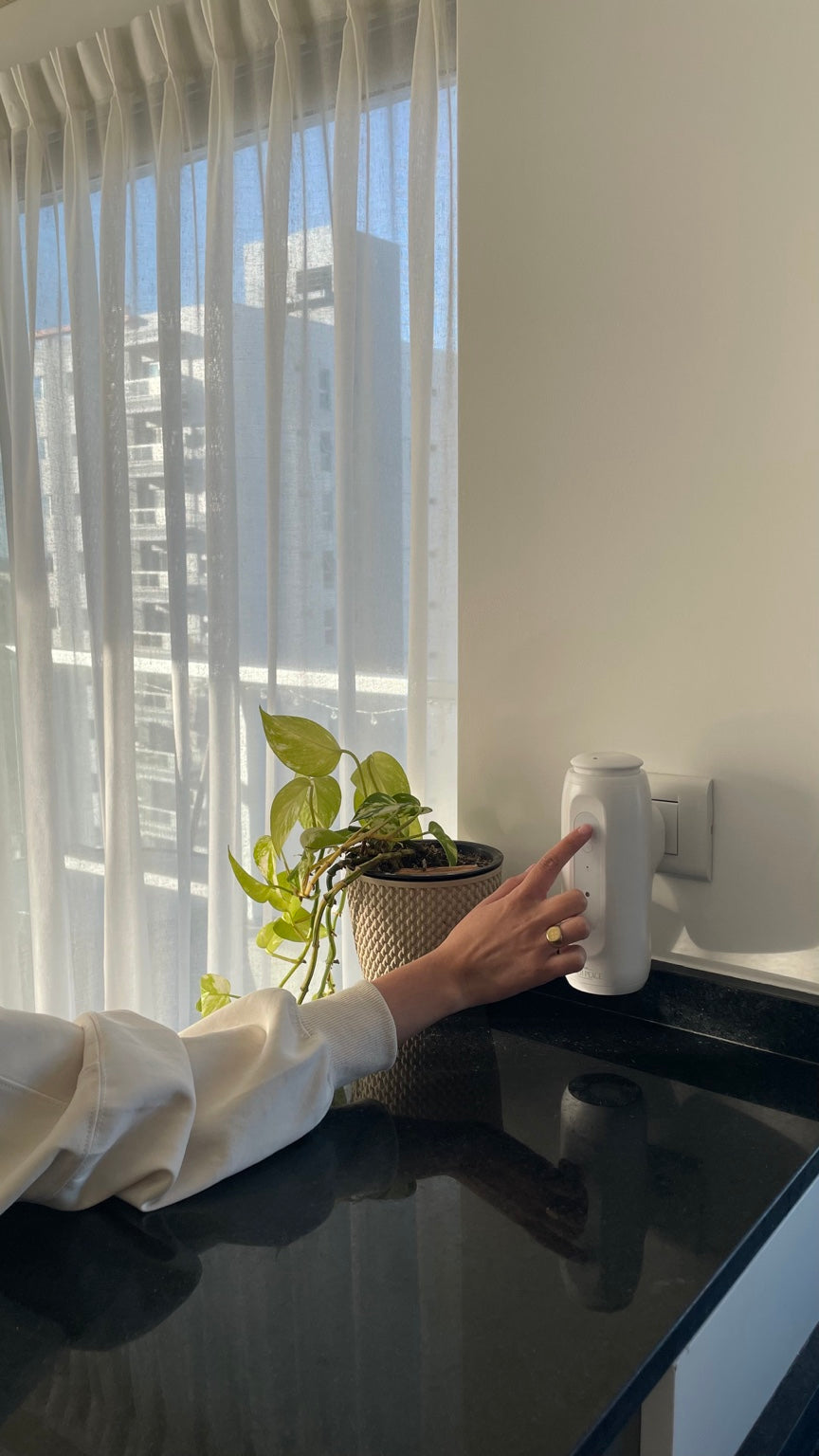 Uso del Smart Plug de Inner Peace desde sus controles frontales